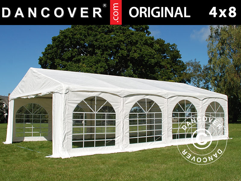Partytelt 10x8 m PVC | 80 gjester